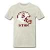 Tecmo Bowl | Standford Distressed Logo Color - heather oatmeal