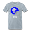 Tecmo Bowl | Boise State Classic Logo - heather ice blue