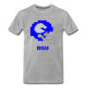 Tecmo Bowl | Boise State Classic Logo Color - heather gray