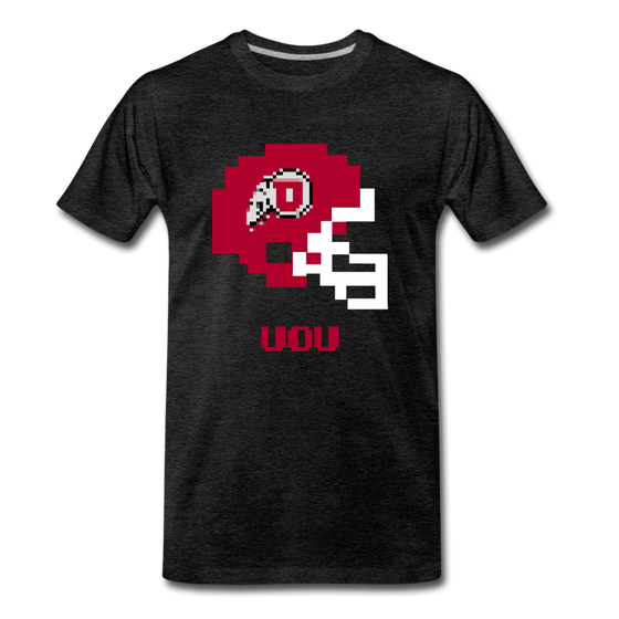 Tecmo Bowl | Utah Classic Logo Color - charcoal gray