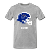 Tecmo Bowl | Memphis Classic Logo - heather gray