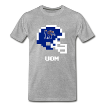  Tecmo Bowl | Memphis Classic Logo - heather gray