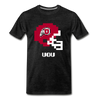 Tecmo Bowl | Utah Classic Logo - charcoal gray