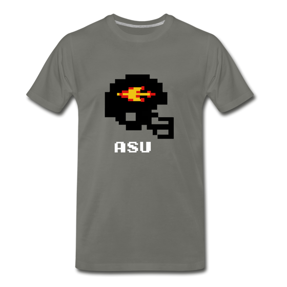 Tecmo Bowl | ASU Classic Logo - asphalt gray