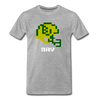 Tecmo Bowl | Baylor Classic Logo - heather gray