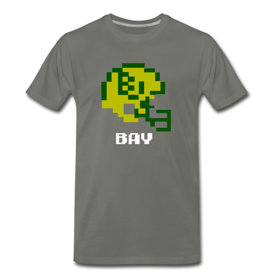 Tecmo Bowl | Baylor Classic Logo - asphalt gray