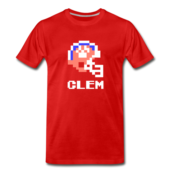 Tecmo Bowl | Clemson Classic Logo - red