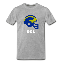  Tecmo Bowl | Delaware Classic Logo - heather gray