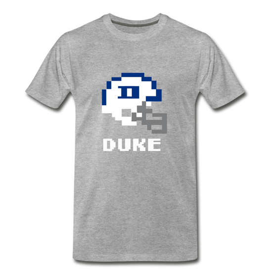 Tecmo Bowl | Duke Classic Logo - heather gray