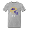 Tecmo Bowl | James Madison University Classic Logo - heather gray
