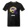 Tecmo Bowl | James Madison University Classic Logo - charcoal gray