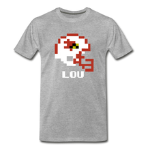  Tecmo Bowl | Louisville Classic Logo - heather gray