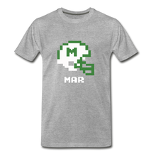  Tecmo Bowl | Marshall Classic Logo - heather gray