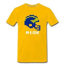  Tecmo Bowl | Michigan Classic Logo - sun yellow