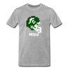 Tecmo Bowl | Michigan State Classic Logo - heather gray