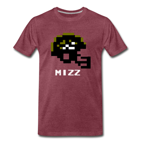 Tecmo Bowl | Mizzou Classic Logo - heather burgundy