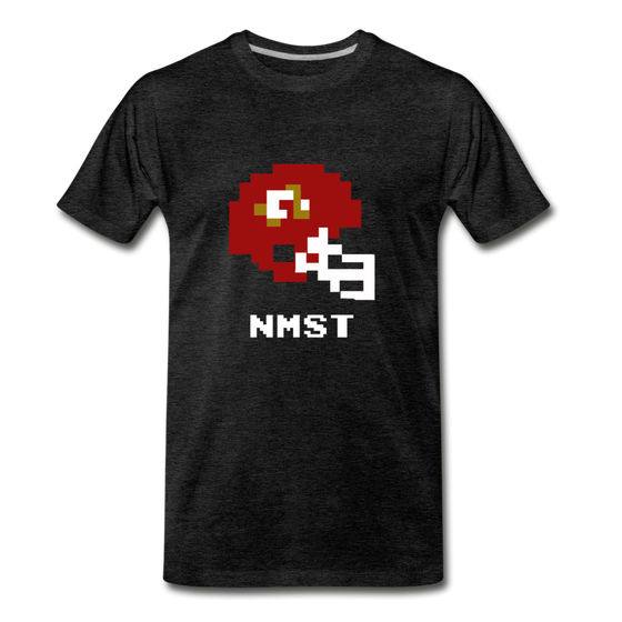 Tecmo Bowl | New Mexico State Classic Logo - charcoal gray
