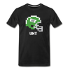Tecmo Bowl | University Of North Texas Classic Logo Green - black