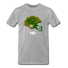 Tecmo Bowl | ND Fighting Irish Classic Logo - heather gray