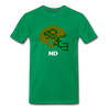 Tecmo Bowl | ND Fighting Irish Classic Logo - kelly green