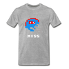 Tecmo Bowl | Ole Miss Classic Logo - heather gray