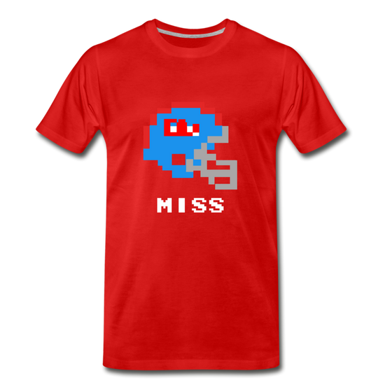 Tecmo Bowl | Ole Miss Classic Logo - red