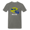 Tecmo Bowl | Pitt Classic Logo - asphalt gray