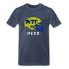 Tecmo Bowl | Pitt Classic Logo - heather blue