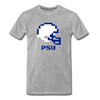 Tecmo Bowl | Penn State Classic Logo - heather gray