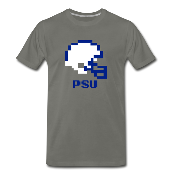 Tecmo Bowl | Penn State Classic Logo - asphalt gray