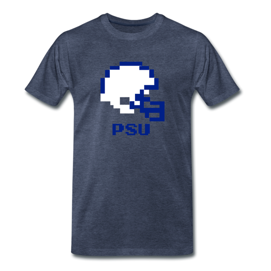 Tecmo Bowl | Penn State Classic Logo - heather blue