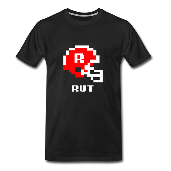 Tecmo Bowl | Rutgers Classic Logo - black