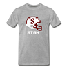 Tecmo Bowl | Stanford Classic Logo - heather gray