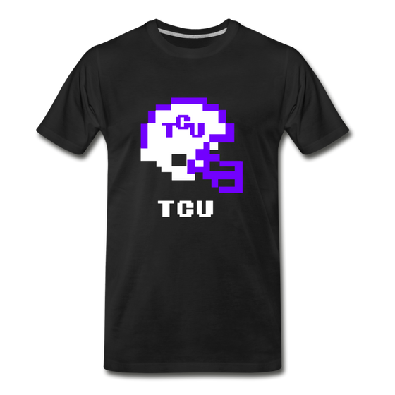 Tecmo Bowl | TCU Classic Logo - black