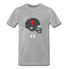 Tecmo Bowl | Texas Tech Classic Logo - heather gray