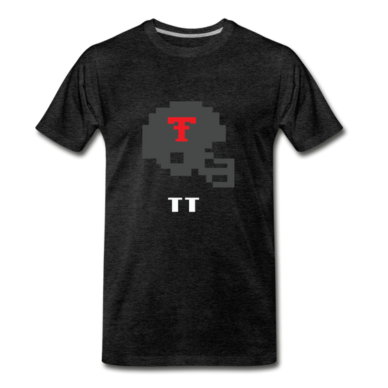 Tecmo Bowl | Texas Tech Classic Logo - charcoal gray