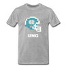Tecmo Bowl | UNC Classic Logo - heather gray