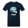 Tecmo Bowl | UNC Classic Logo - deep navy