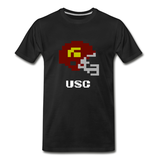 Tecmo Bowl | USC Classic Logo - black