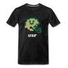 Tecmo Bowl | USF Classic Logo - charcoal gray