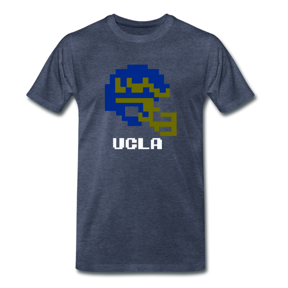 Tecmo Bowl | UCLA Classic Logo - heather blue