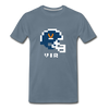 Tecmo Bowl | Virginia Classic Logo - steel blue