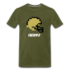 Tecmo Bowl | Army Classic Logo - olive green