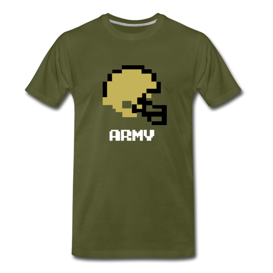 Tecmo Bowl | Army Classic Logo - olive green