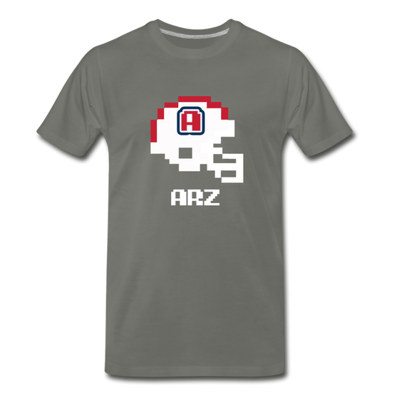 Tecmo Bowl | Arizona U Classic Logo - asphalt gray