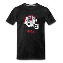  Tecmo Bowl | Arizona U Distressed Logo Color - charcoal gray