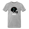 Tecmo Bowl | Coastal Carolina Classic Logo - heather gray