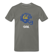  Tecmo Bowl | CAL Distress Logo - asphalt gray