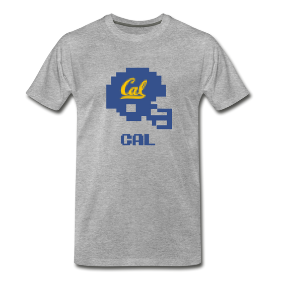 Tecmo Bowl | CAL Classic Logo Color - heather gray