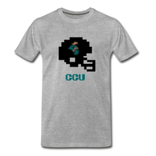  Tecmo Bowl | Coastal Carolina Classic Logo Color - heather gray